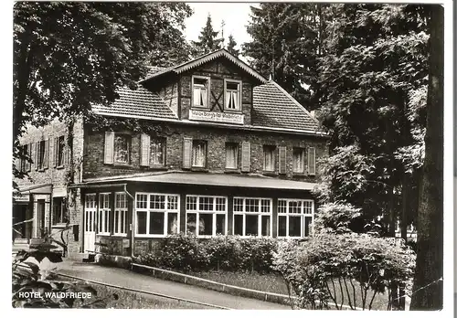 Wald- u. Berghotel Waldfriede - Bes. Paul Müller - Luftkurort Waldfriede/Soonwald   v.1976 (AK53522)