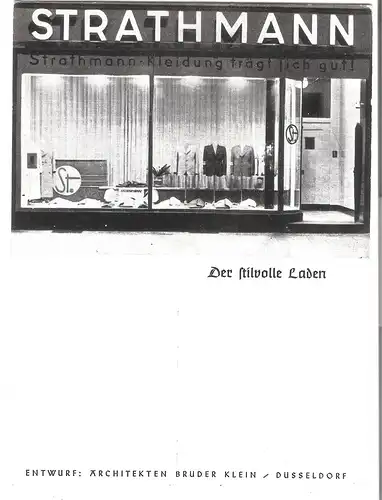STRATHMANN - Der stilvolle Laden  v.1962 (AK53524)