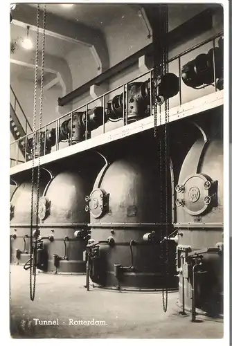 Rotterdam - Tunnel - Ventilatoren  v.1962 (AK53532)