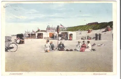 Zandvoort - Strandgezicht  v.1927 (53545)