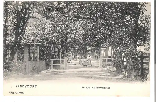 Zandvoort - Tol a./d. Haarlemmerstraat v.1904 (AK53549)