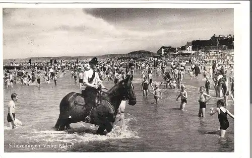 Scheveningen - Veilig Baden!. v.1954 (AK53554) siehe Foto!!