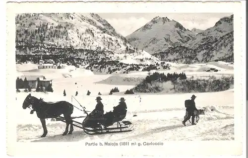 Partie b. Maloja (1811m) g. Cavloccio v.1924 (AK5016)