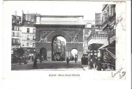 Paris - Porte Saint-Martin v.1905 (AK5021)