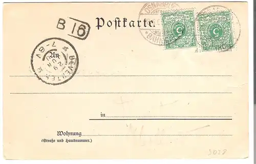 Osnabrück - Hase-Parthie v.1900 (AK5038)