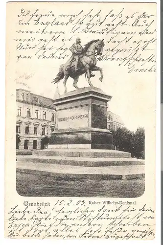 Osnabrück - Kaiser Wilhelm Denkmal v.1904 (AK5039)