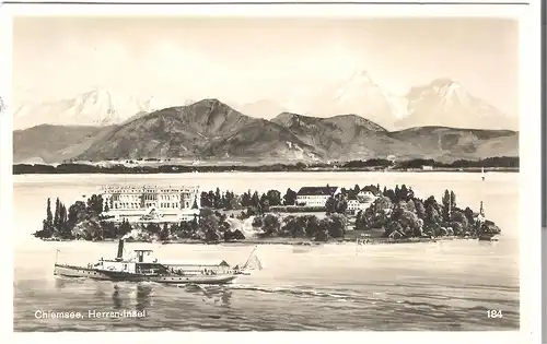 Chiemsee - Herren-Insel  v.1929 (AK5045)