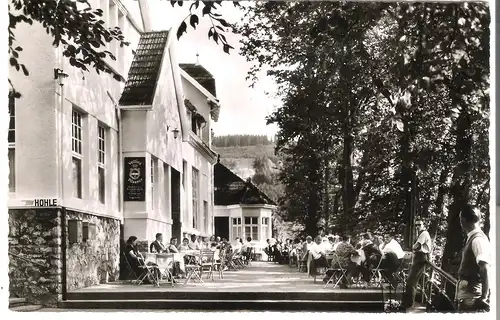 Attendorn (Sauerland) - Hotel "Himmelreich" am Eingang zur Tropfsteinhöhle  v.1960 (AK5075)