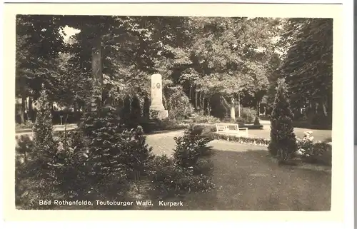 Bad Rothenfelde - Teutoburger Wald - Kurpark v.1927 (AK5081)