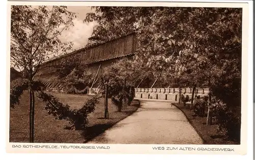Bad Rothenfelde - Teutoburger Wald - Weg zum alten Gradierwerk v.1927 (AK5083)