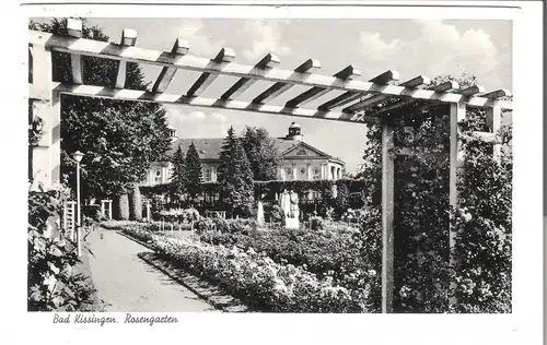 Bad Kissingen - Rosengarten  v.1956 (AK5109)