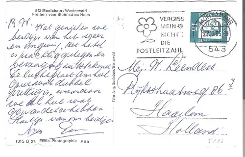 Montabaur - Freiherr vom Stein'sches Haus mit Geschäft v.1965 (AK5113)