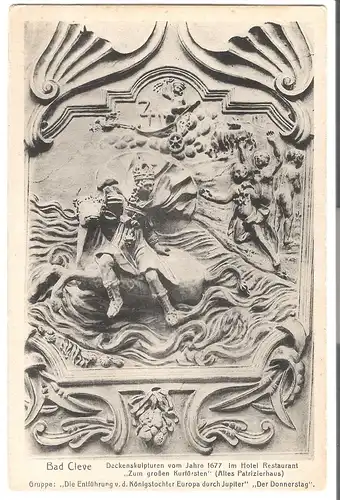 Bad Cleve - Hotel-Restaurant "Zum großen Kurfürst" (Altes Patrizierhaus) v.1927 (AK5115)