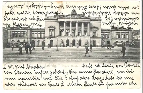 Leipzig - Neues Theater v.1904  (AK5117)