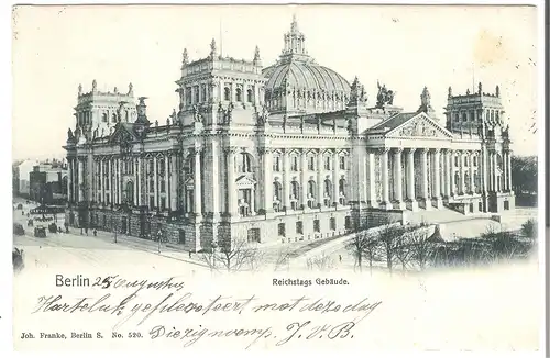 Berlin - Reichstags Gebäude v.1904  (AK5123)