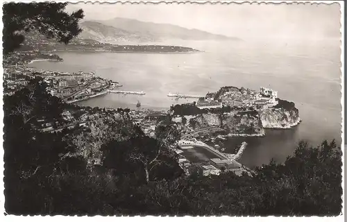 Monaco - Principauté de Monaco - Vue générale v.1949  (AK5124)