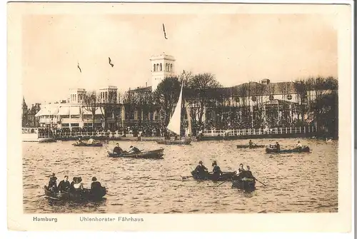 Hamburg, Uhlenhorster Fährhaus v.1921 (AK5139)