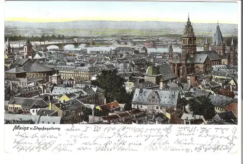 Mainz v. Stephansturm v.1906 (AK5140)