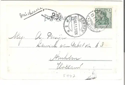 Bad Nassau - Kettenbrücke v.1911 (AK5147)