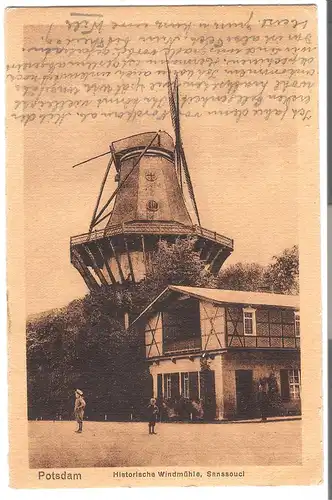 Potsdam - Historische Windmühle, Sanssouci v.1920 (AK5158)
