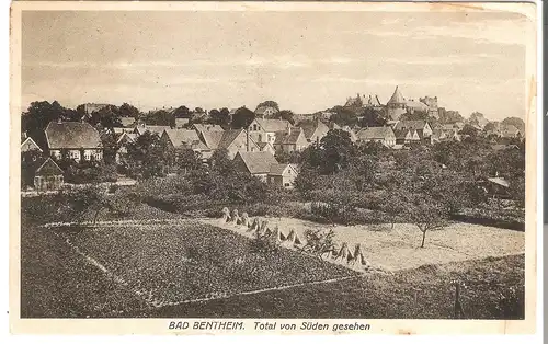 Bad Bentheim - Total von Süden gesehen  v. 1925 (AK5197)