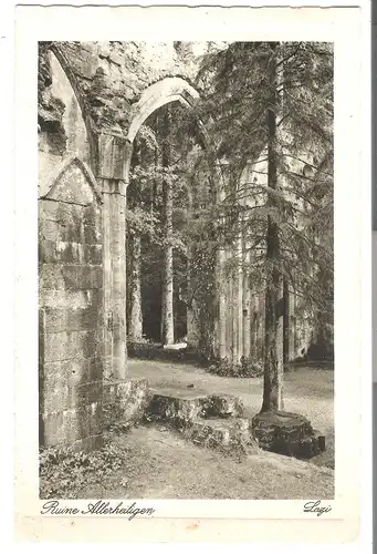 Im Schwarzwald - Allerheiligen (Kloster)   v. 1931 (AK5218)
