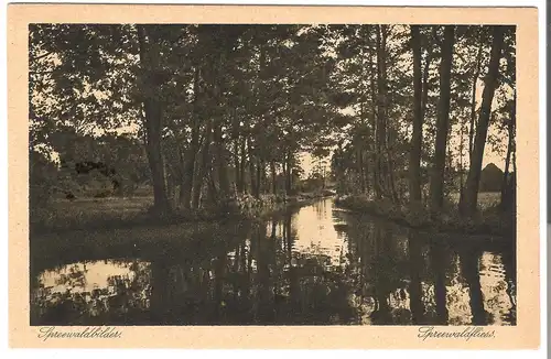 Spreewaldbilder - Spreewaldfliess  v. 1913 (AK45502)