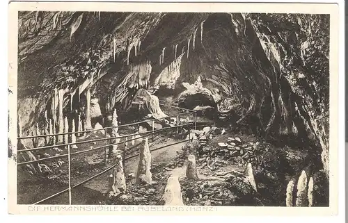 Die Hermannshöhle bei Rübeland (Harz) v. 1912 (AK45522)