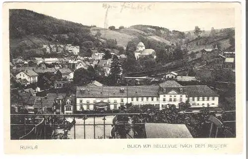 RUHLA - Blick von Bellevue nach dem Reuter v. 1915  (AK45536)