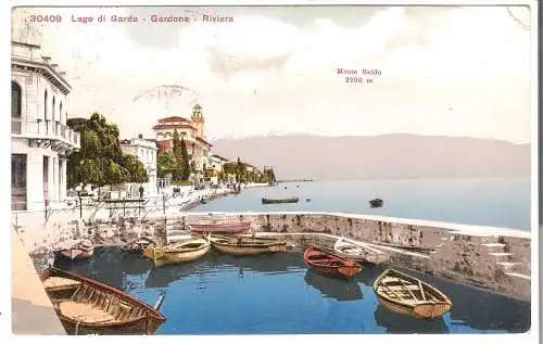 Lago di Garda - Gardone - Riviera   v. 1914 (AK45559)