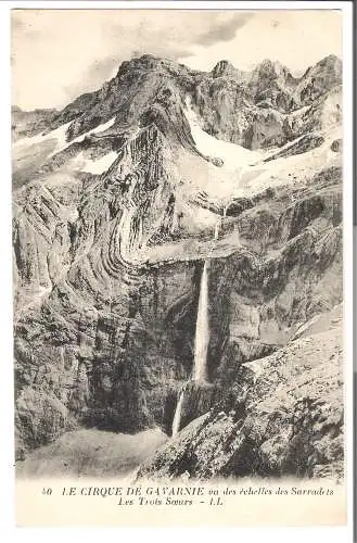 Le Cirque de Gavarnie, vu des échelles desSarradets, Les Trois Soeur v. 1926   (AK45570)