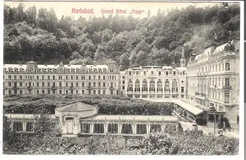 Karlsbad - Grand Hôtel "Pupp" v. 1903 (AK45587)