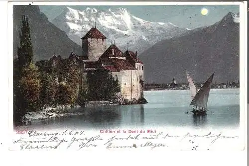 Chillon et la Dent du Midi v. 1904 (AK45589)