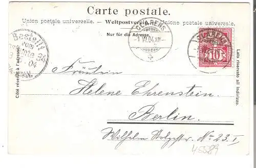 Chillon et la Dent du Midi v. 1904 (AK45589)