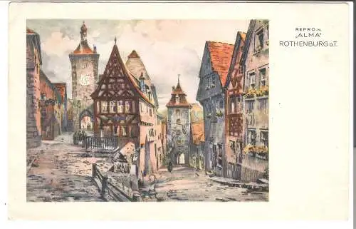 "ALMA"  Rothenburg o. T.  v. 1942 (AK45599-3)