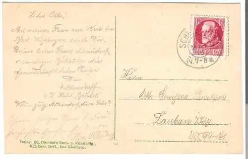Bad Kissingen - Kleiner Kursaal  v. 1919 (AK45599-14)