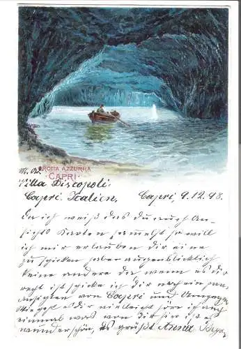 Grotta Azzurra - CAPRI  v. 1898 (AK45599-16)