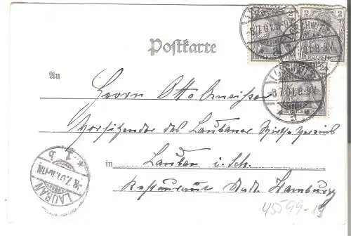 Loschwitz - "Die erste Bergschwebebahn der Welt"  v. 1901 (AK45599-19)
