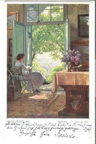 Galerie Wiener Künstler - Maientag - Franz Horst v. 1923 (AK45599-22)