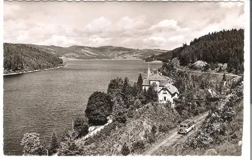 Schluchsee - "Café Hubertus" am Schluchsee  v. 1956 (AK53606)