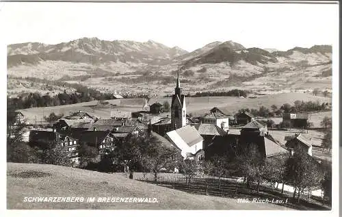 Schwarzenberg im Bregenzerwald  v. 1958 (AK53615)