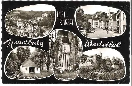 Luftkurort Neuerburg - Westeifel - 5 Ansichten v. 1966 (AK53618)