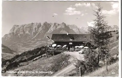 Hahnbaum Alm - St.Johann i. Pg. v. 1961 (AK53631)