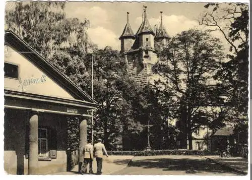 Schwäbisch Gmünd Torhaus Fünfknopfturm v. 1955 (AK53663)