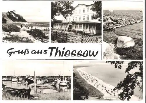 Gruß aus Thiessow - 5 Ansichten v. 1967   (AK53669)