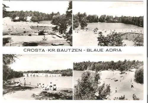 Crosta - KR.Bautzen - Blaue Adria - 4 Ansichten v. 1976   (AK53671)