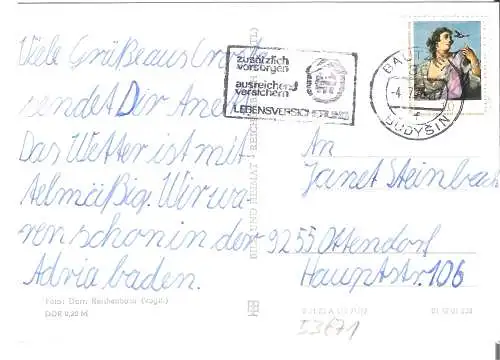 Crosta - KR.Bautzen - Blaue Adria - 4 Ansichten v. 1976   (AK53671)
