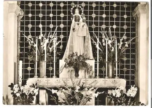 Gnadenbild der "Schwarzen Muttergotes" in der Pfarrkirche S.Maria in der Kupfergasse zu Köln v. 1955   (AK53675)