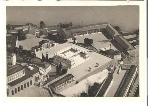 Pergamonmuseum - Modell der Burg von Pergamon  (AK53692)