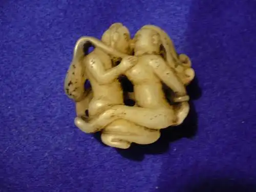 Erotische Jade-Figur- Paar - älter (929) Preis reduziert